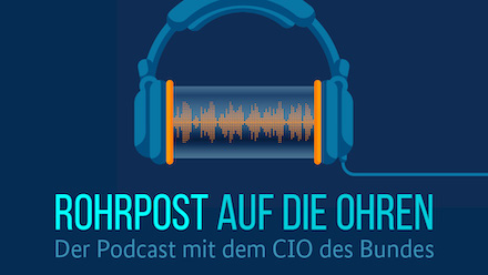 Bundes-CIO Markus Richter berichtet im Podcast über Themen wie Digitalisierung